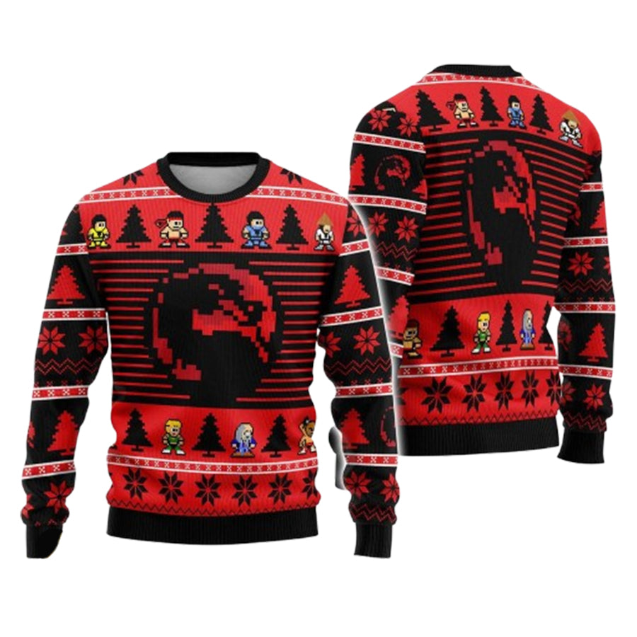 Mortal Kombat Ugly Christmas Sweater