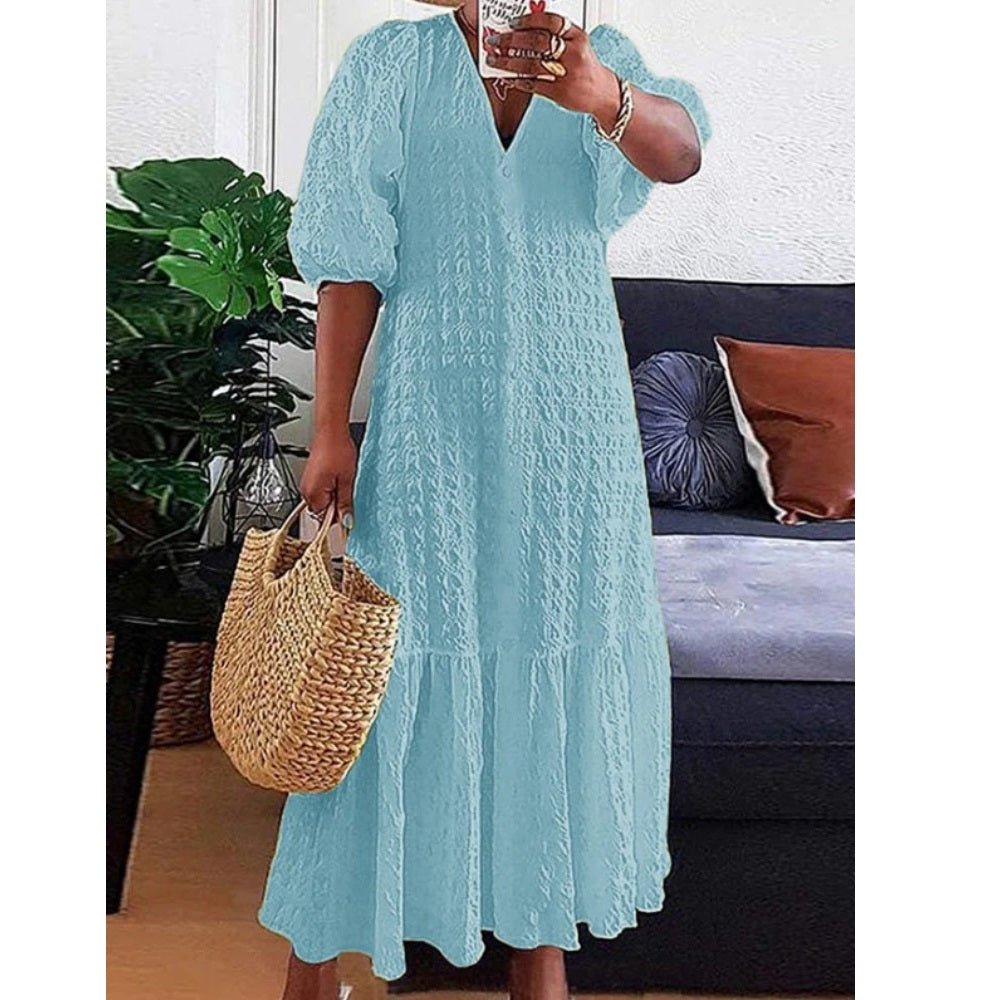 Boho Plus Size Maxi Dresses for Party Occasion