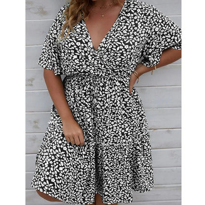 Summer Casual Plus Size Midi Dresses