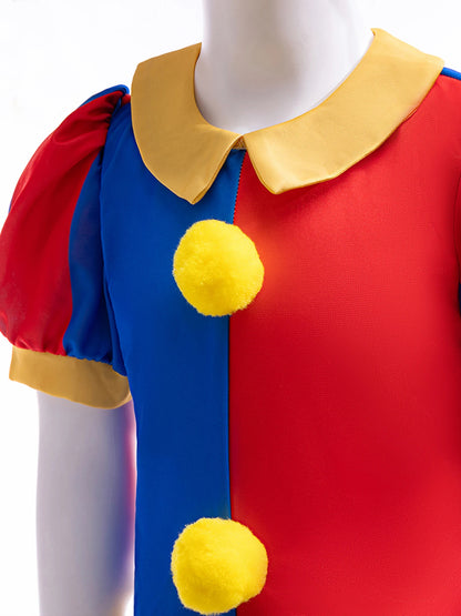 Circus Clown Dress Halloween Cosplay