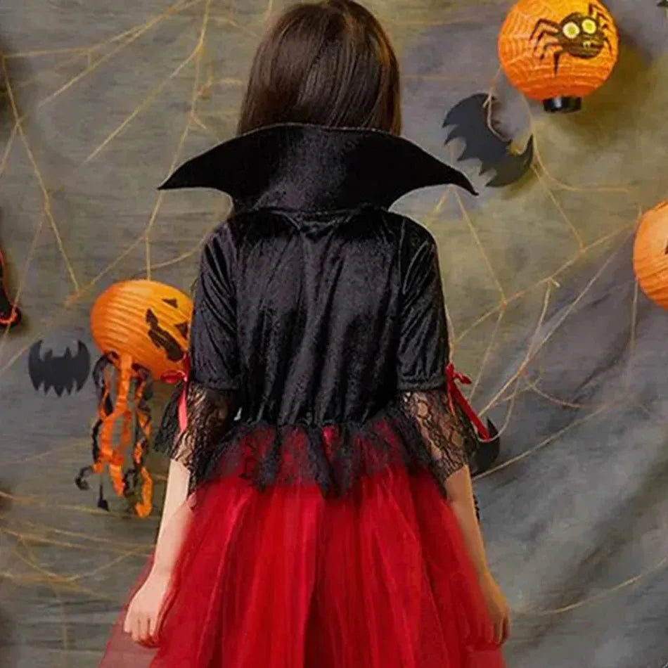 Vampire Halloween Dress For Kid