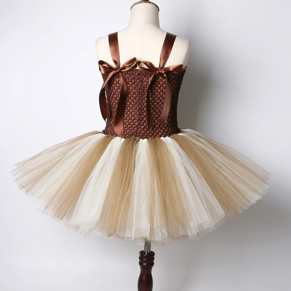 Cute Giraffe Tutu Dress for Baby Kid Girl