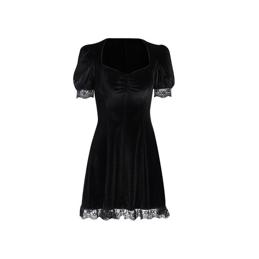 Halloween Gothic Mini Dress 90Y-123