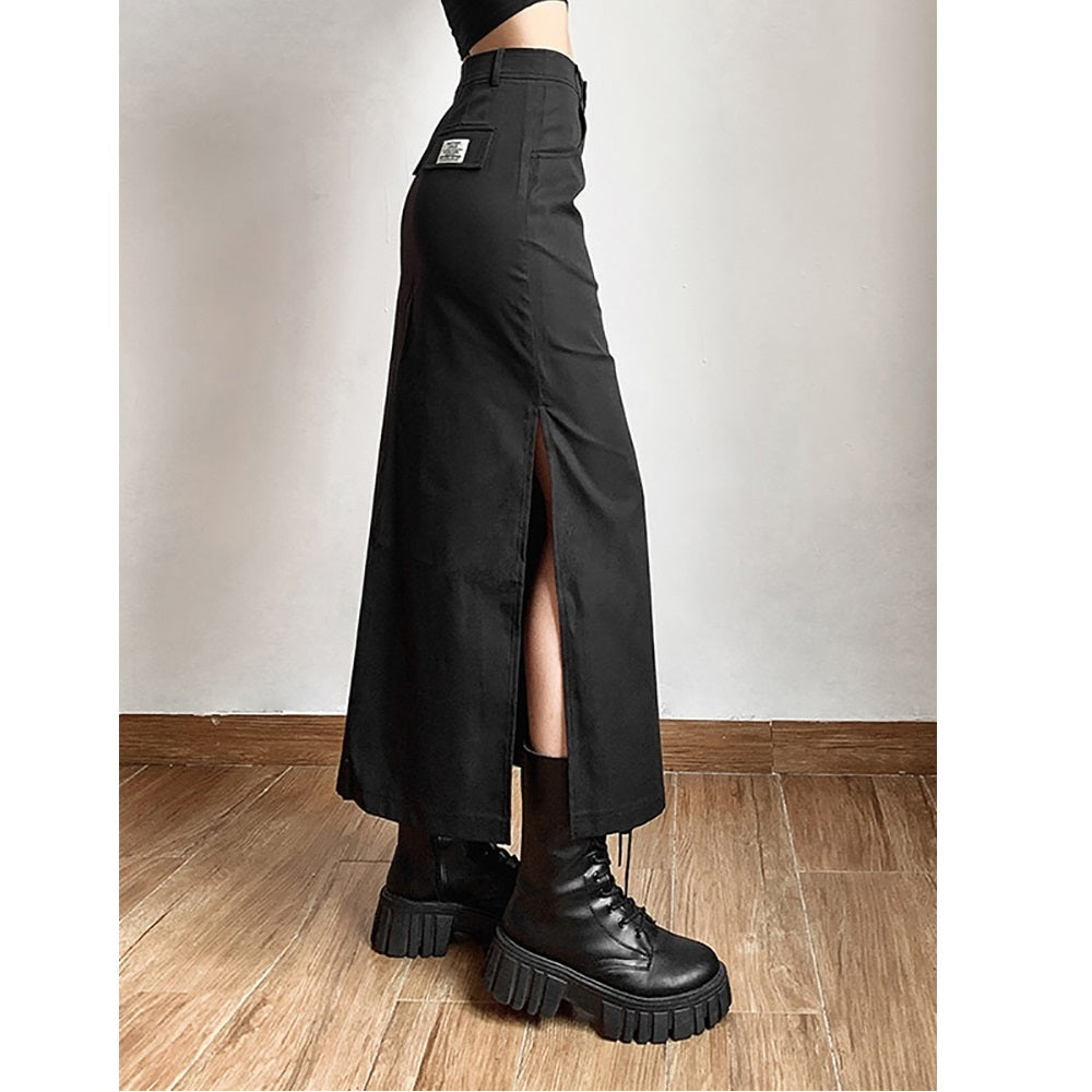 Halloween Gothic Long Skirt 90Y-135