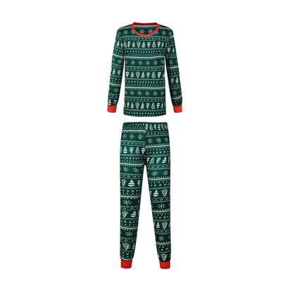 Green Christmas Tree Matching Pajamas for Couple 90Y-152