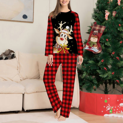 Reindeer His & Her Xmas Pajamas for Couple 90Y-154