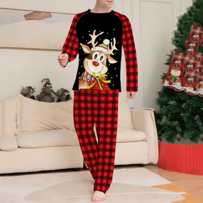 Reindeer His & Her Xmas Pajamas for Couple 90Y-154