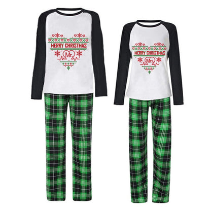 Love Merry Christmas Mr & Mrs Couple Pajamas 90Y-161