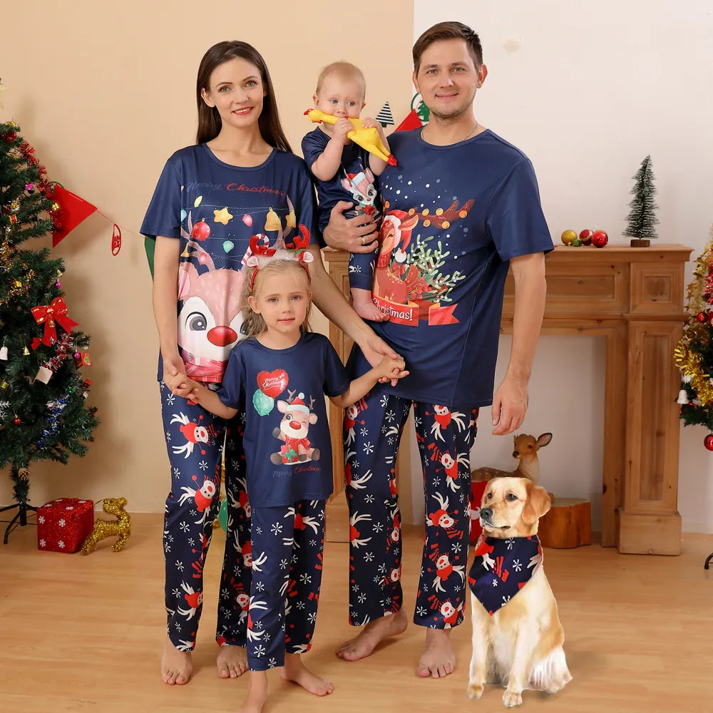 Grinch Christmas Short Sleeve Family Pajamas 90Y-169