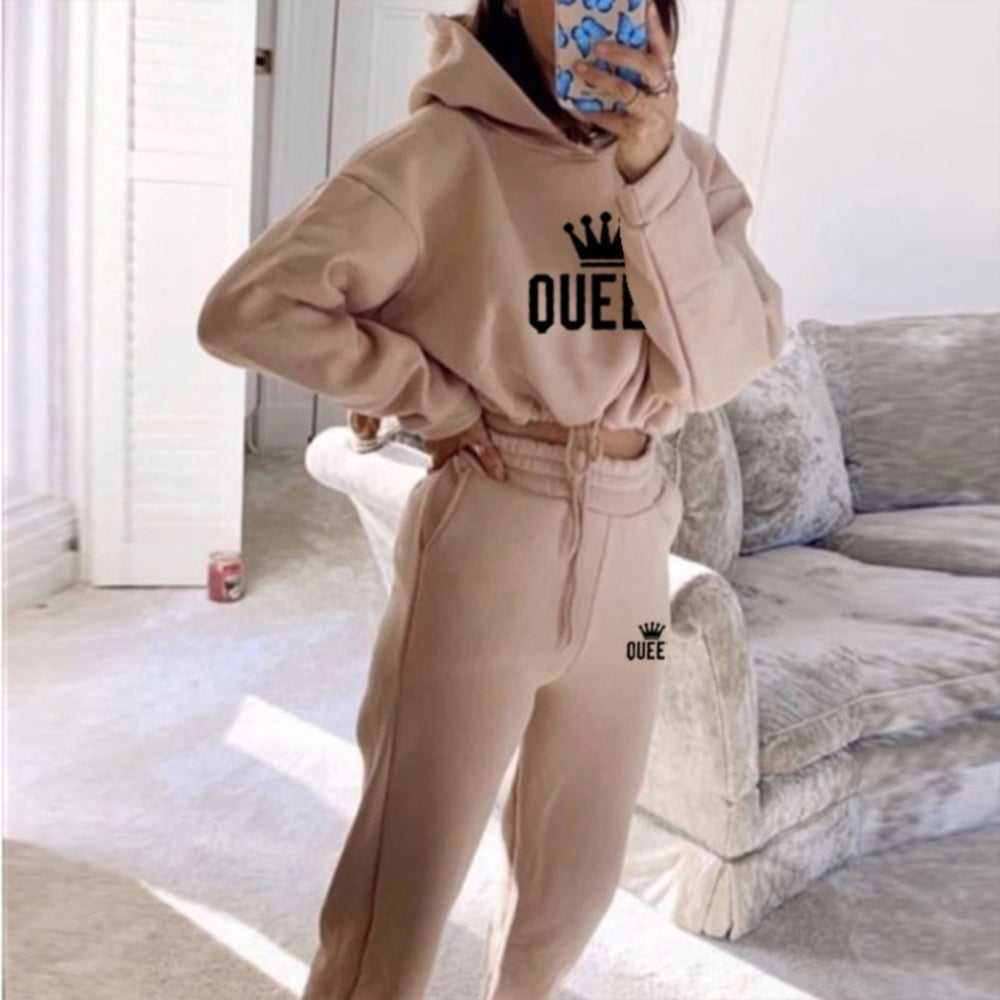 Sweat Suits For Women 90Y-16 khaki