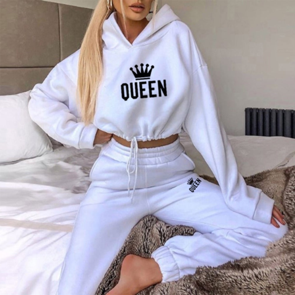 Sweat Suits For Women 90Y-16 white