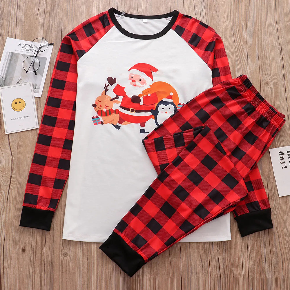 Santa Claus Pajamas for Family Mother Father Kids 90Y-172