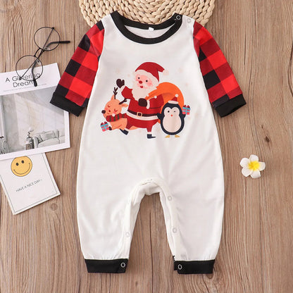 Santa Claus Pajamas for Family Mother Father Kids 90Y-172