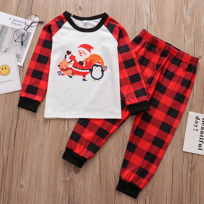 Santa Claus Pajamas for Family Mother Father Kids 90Y-172