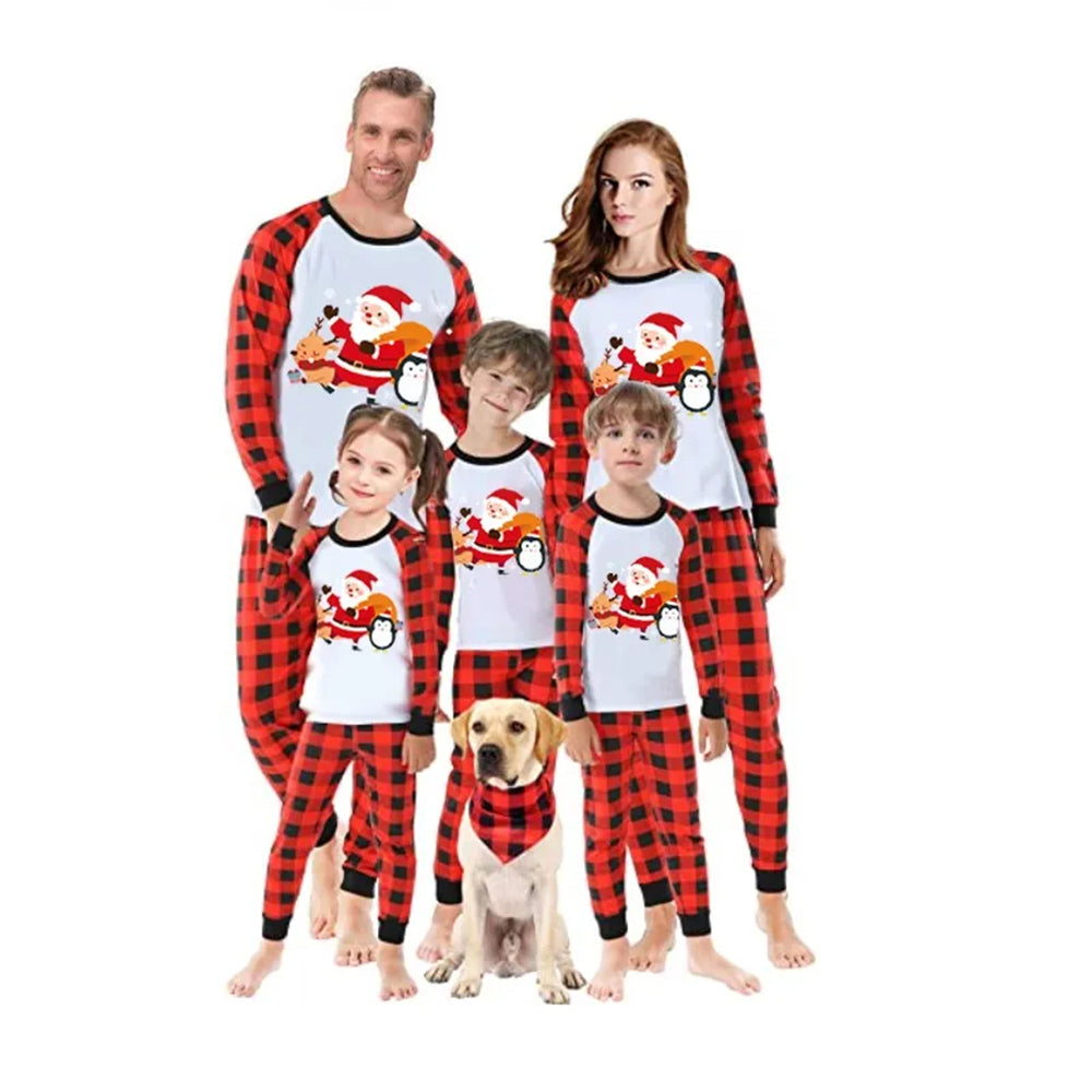 Santa Claus Pajamas for Family Mother Father Kids 90Y-172