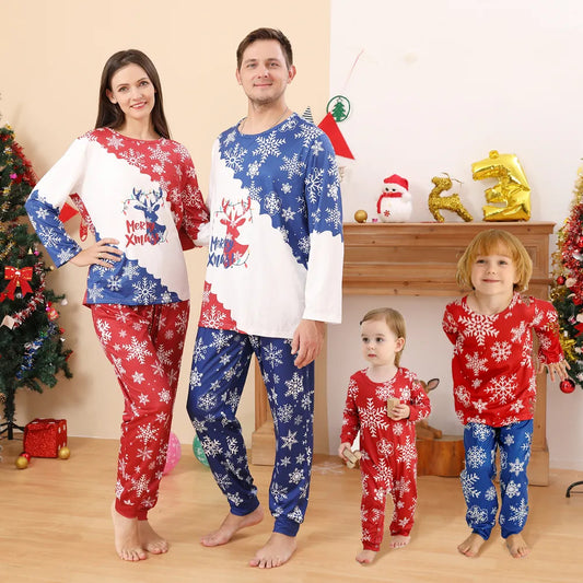 Snowflake Family Xmas Pajamas 90Y-173