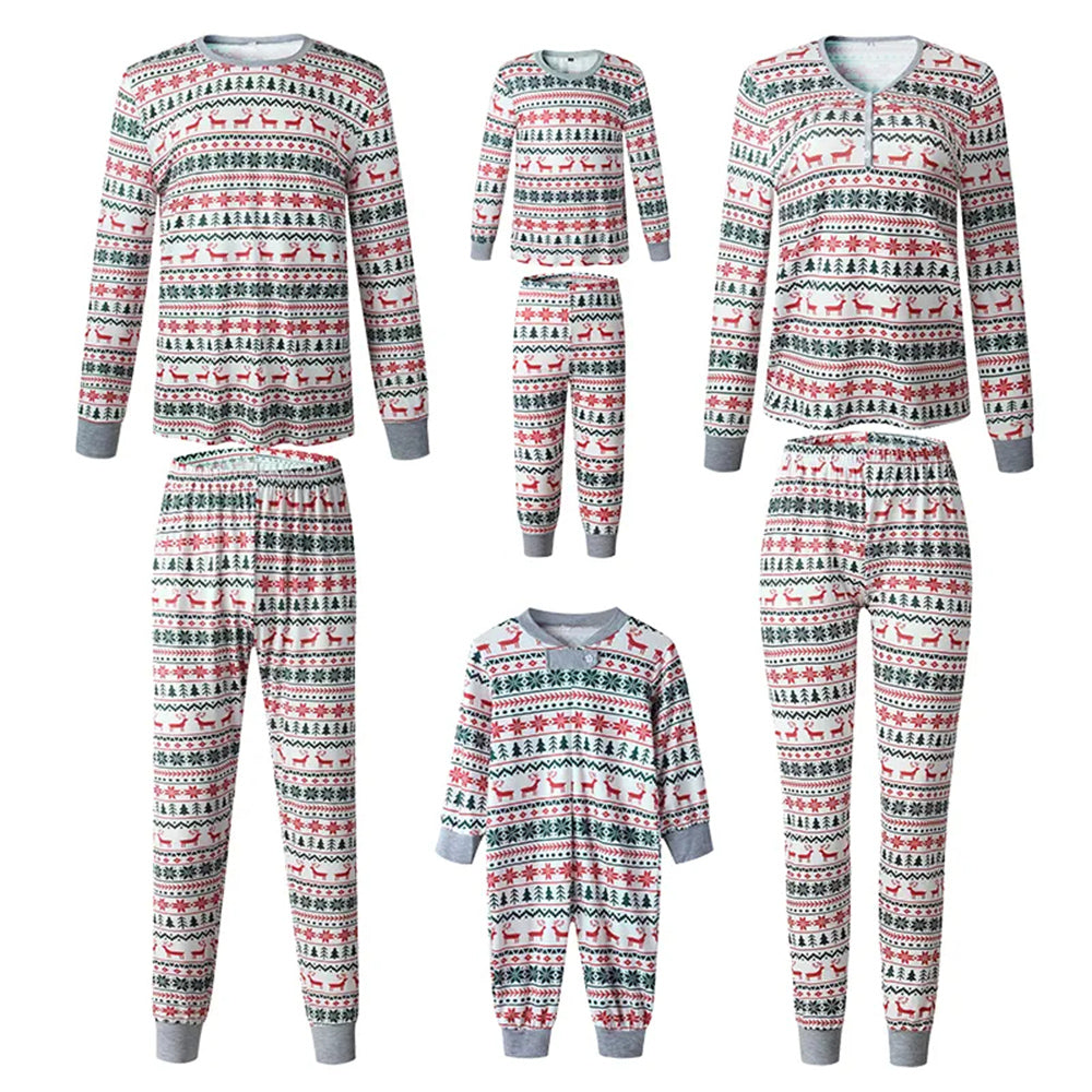 Ugly Christmas Family Pajamas 90Y-175