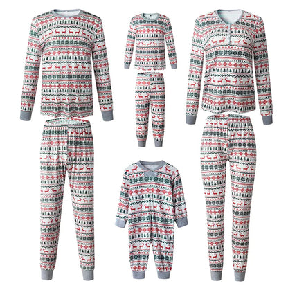 Ugly Christmas Family Pajamas 90Y-175