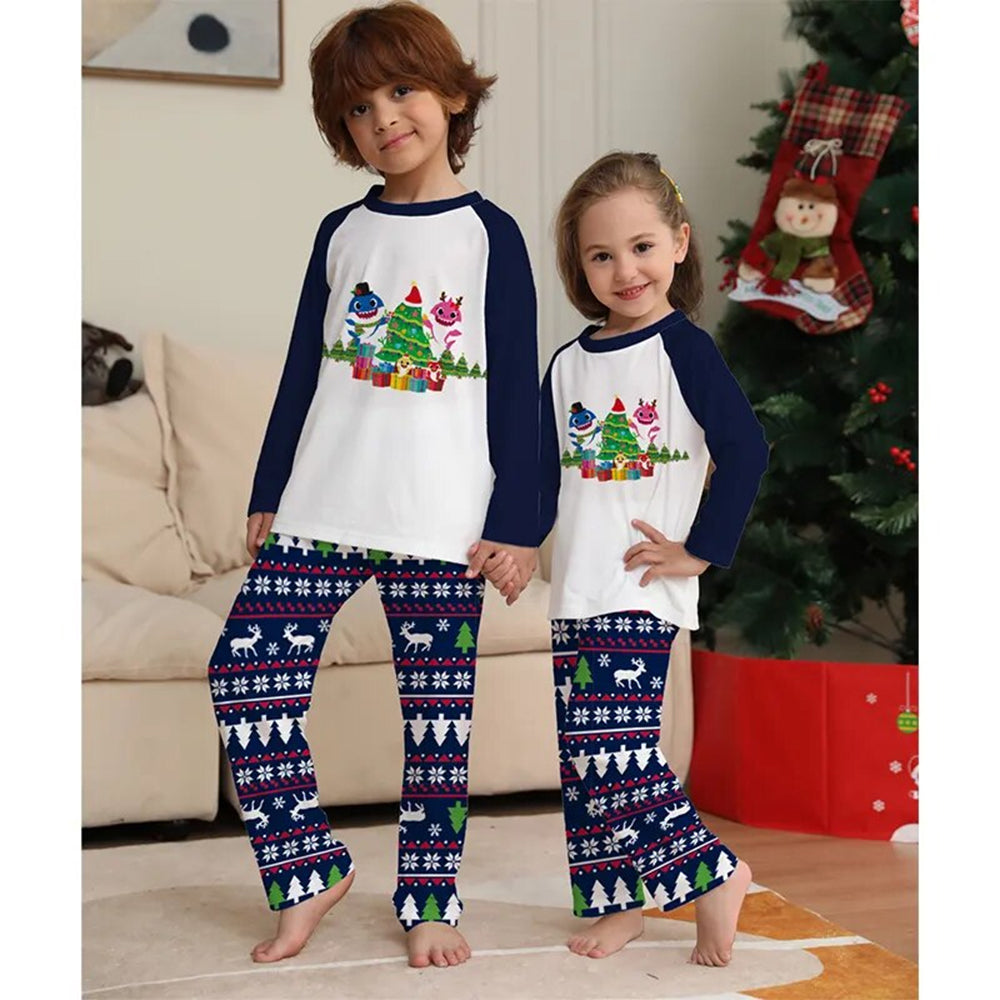 Baby Shark Christmas Family Matching Pajamas 90Y-189