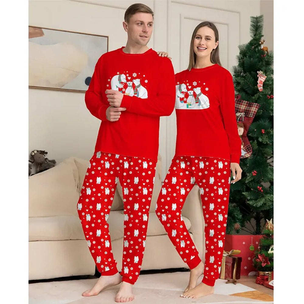 Polar Bear Christmas Family Pyjamas 90Y-193