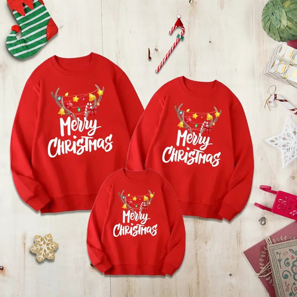 Merry Christmas Family Matching Sweatshirts 90Y-208