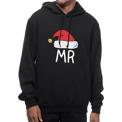 Santa Mr Mrs Christmas Couple Hoodies 90Y-217