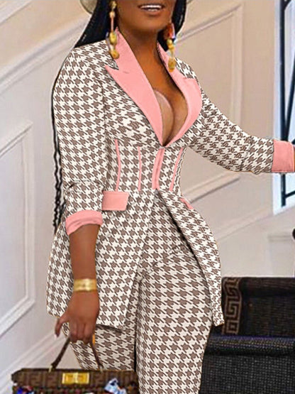 Plus Size Pant Suit 90Y-73