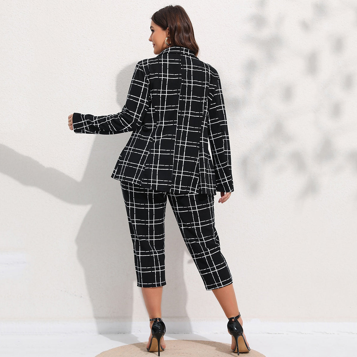 Plus Size Pant Suit 90Y-88