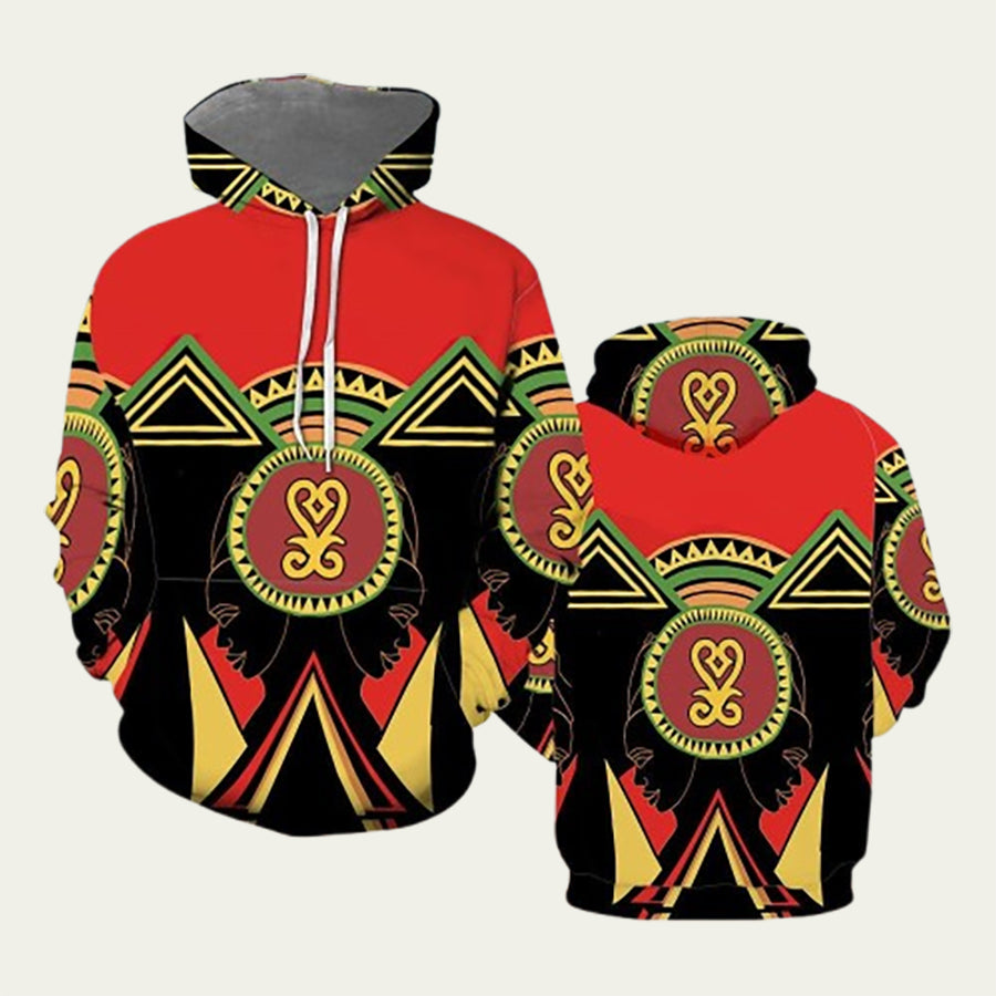 African Zone Adinkra Sankofa Hoodie