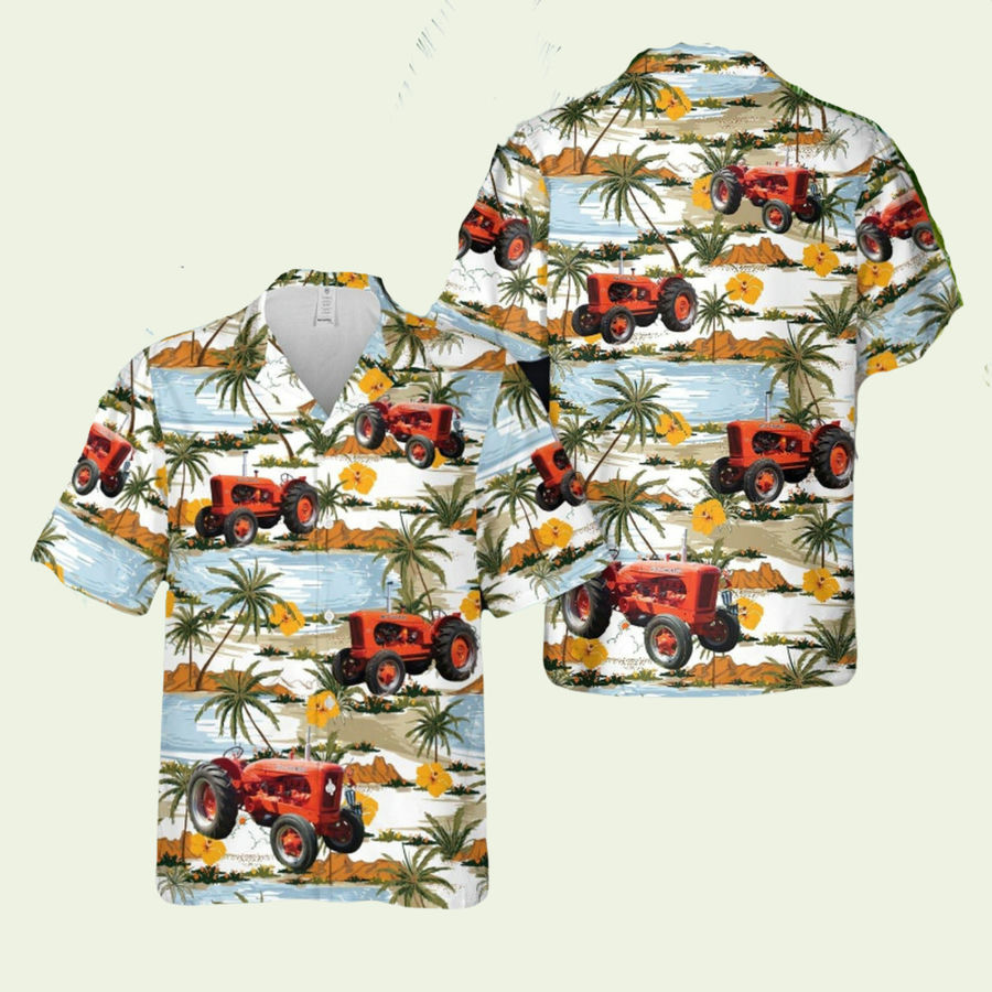 Allis Chalmers Wf Tractor Hawaiian Shirt