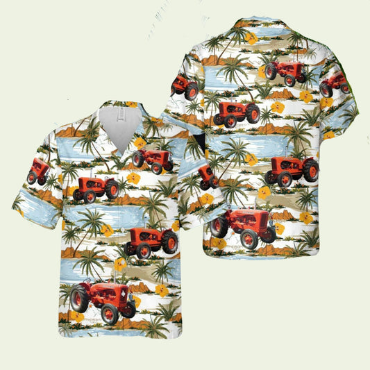 Allis Chalmers Wf Tractor Hawaiian Shirt