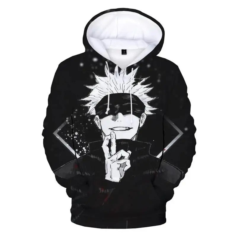 Anime Jujutsu Kaisen Satoru Gojo Hoodie