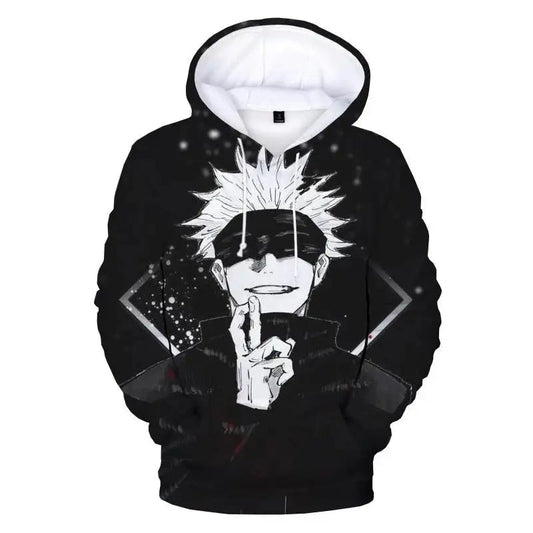 Anime Jujutsu Kaisen Satoru Gojo Hoodie