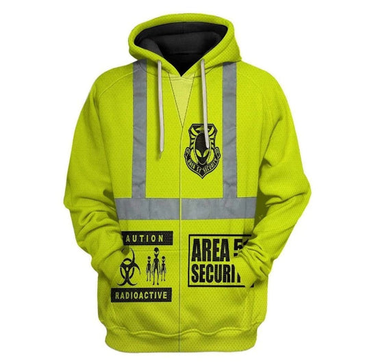 Area 51 Alien UFO Hoodie