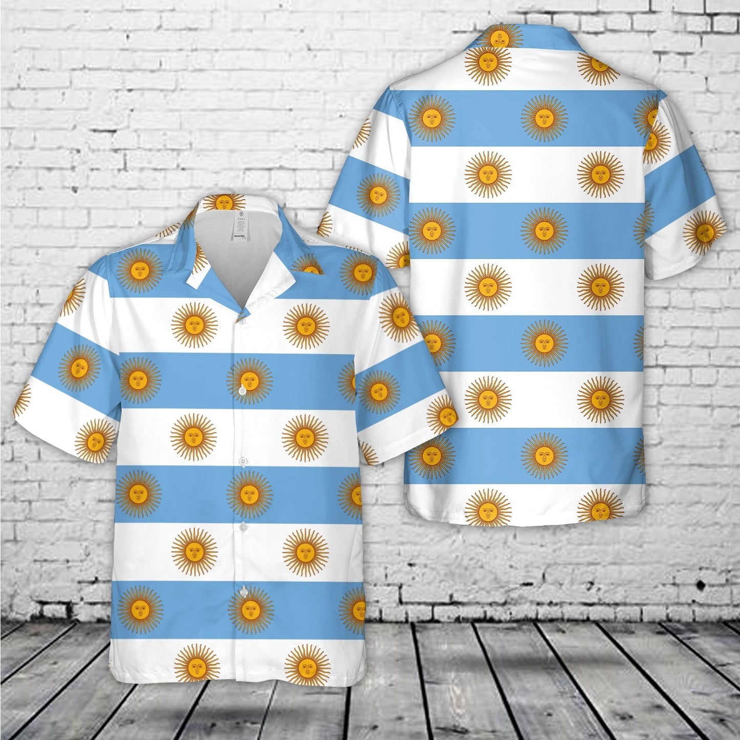 Argentina Flag Hawaiian Shirt
