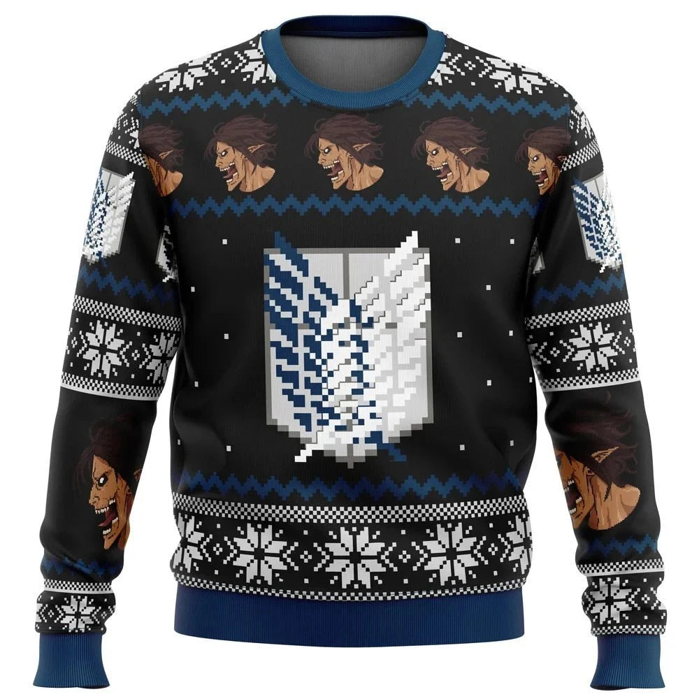 Attack On Titan Scout Ugly Christmas Sweater