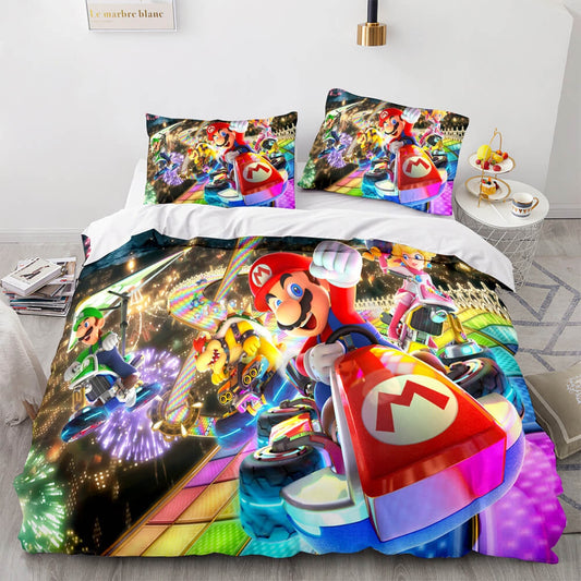 Super Mario Bedding Set with Pillowcases
