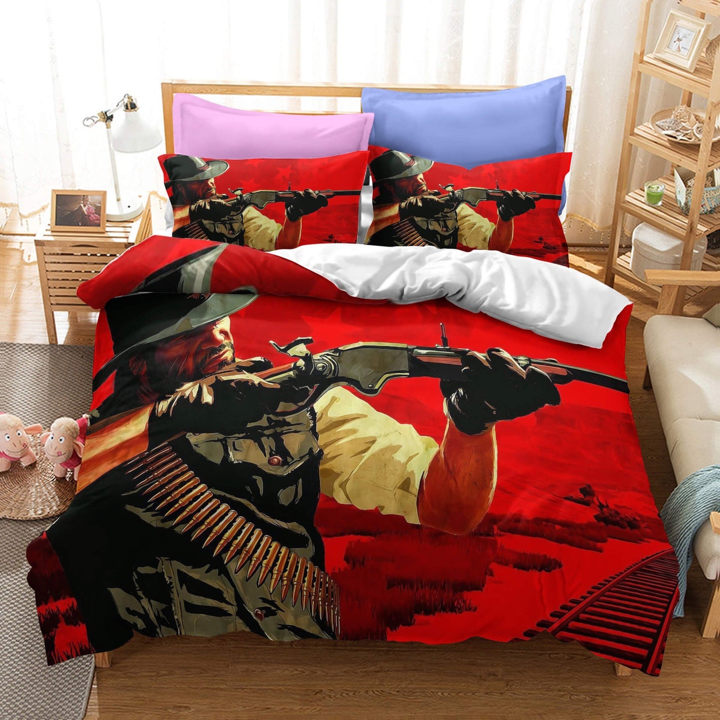 Game Red Dead Redemption Bedding Set