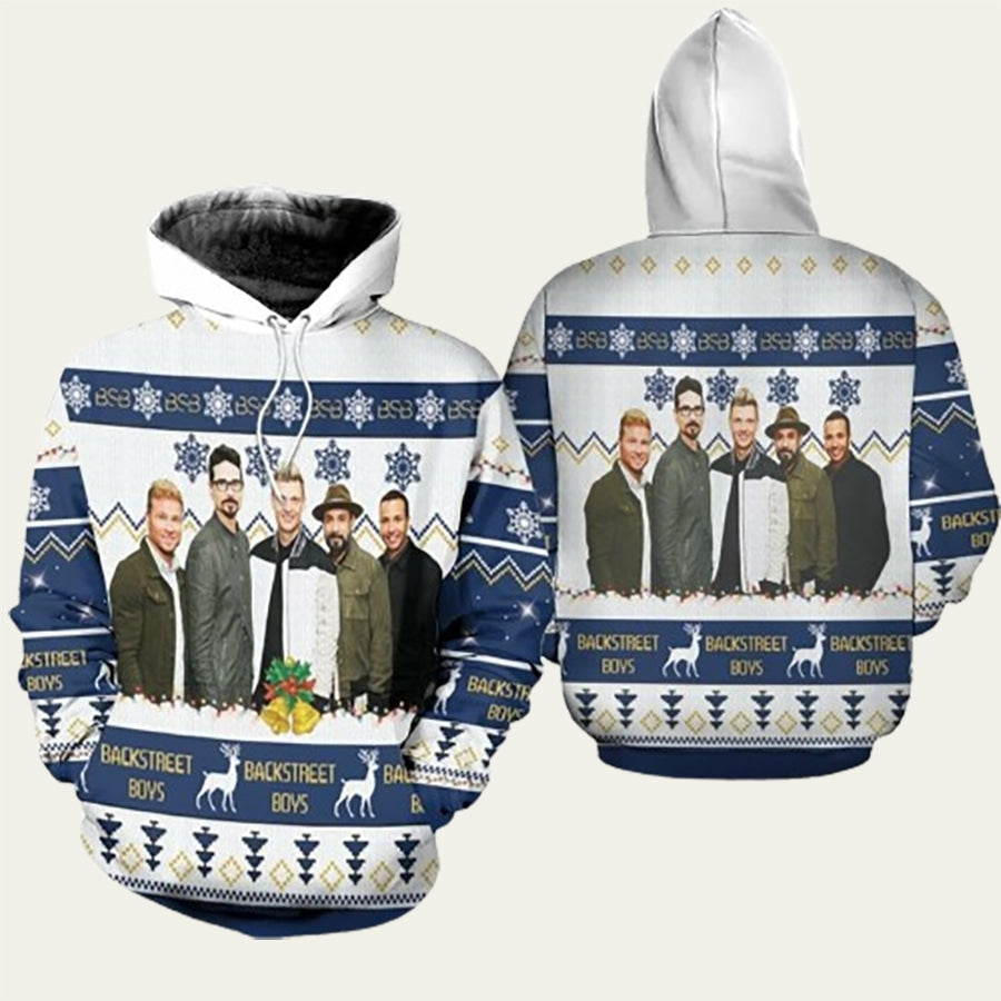 Backstreet Boys Ugly Christmas Hoodie