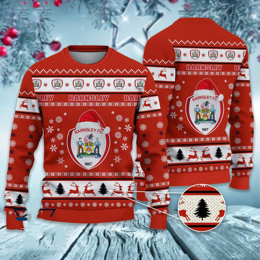 Barnsley Football Christmas Ugly Sweater