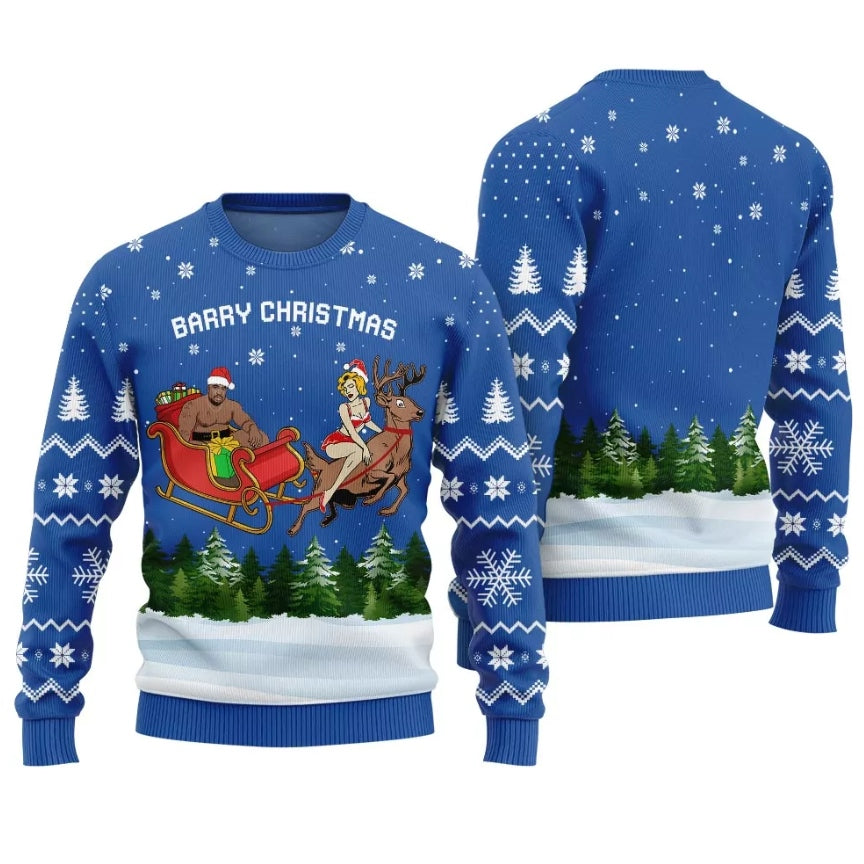 Barry Christmas Ugly Christmas Sweater