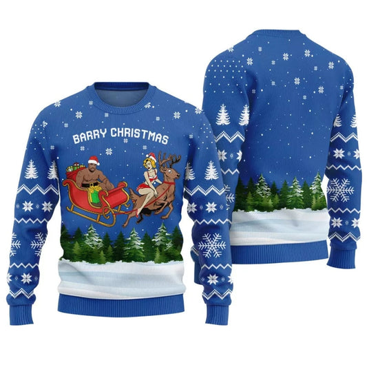 Barry Christmas Ugly Christmas Sweater