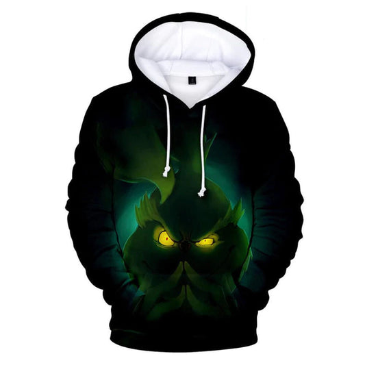 Black Evil Grinch Hoodie