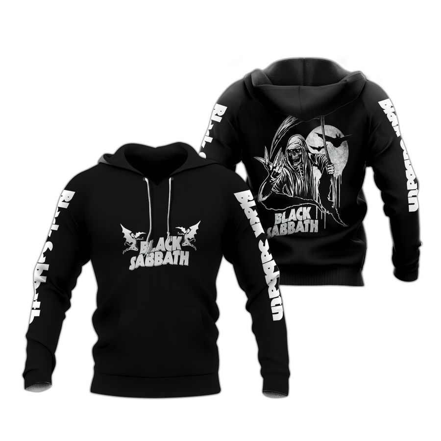 Black Sabbath Band Black Hoodie