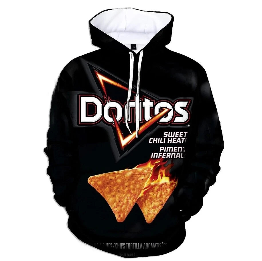 Black Snack Doritos Hoodie
