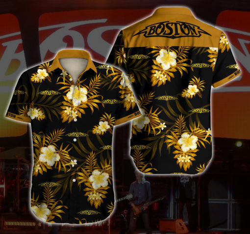 Boston Band Hawaiian Shirt