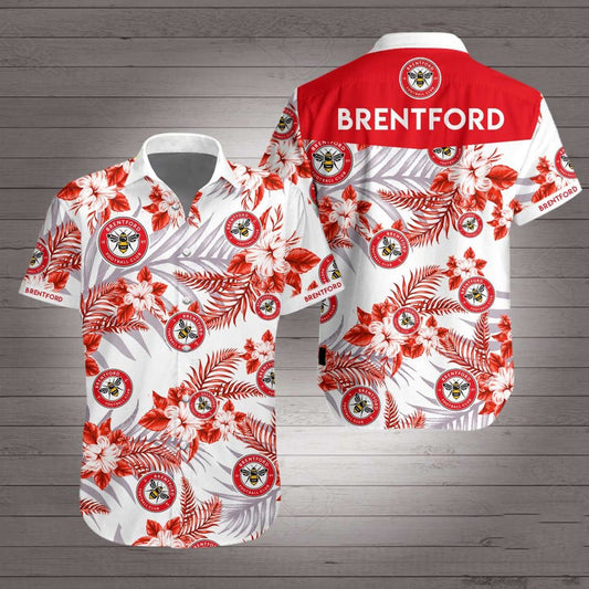 Brentford FC Hawaiian Shirt