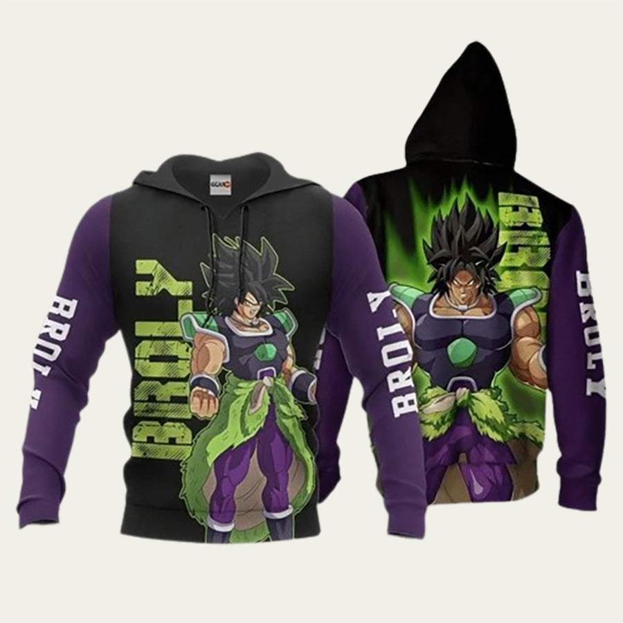 Broly Anime Manga Dragon Ball Hoodie