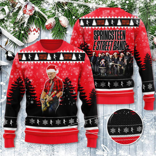 Bruce Springsteen Ugly Christmas Sweater