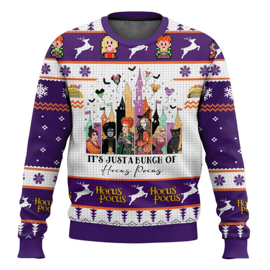Bunch Of Hocus Pocus Ugly Christmas Sweater